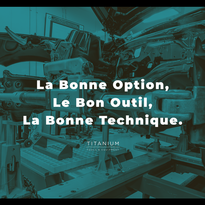 La Bonne Option, Le Bon Outil, La Bonne Technique.