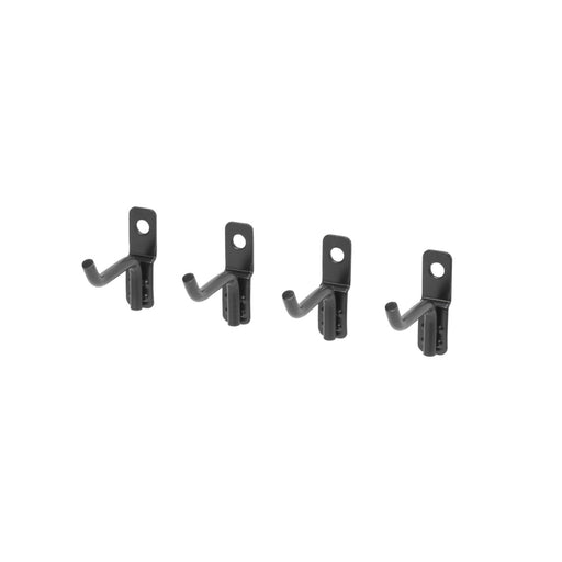 OmniWall Black Short Wire Hooks (4 Pack) | CGS-003-24-01-BLK
