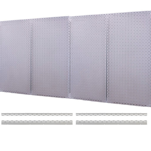 16" X 32" OmniPanel 4-Pack | CGS-KIT-32VP-4PK-SLV | 4 Silver Pegborad Panels