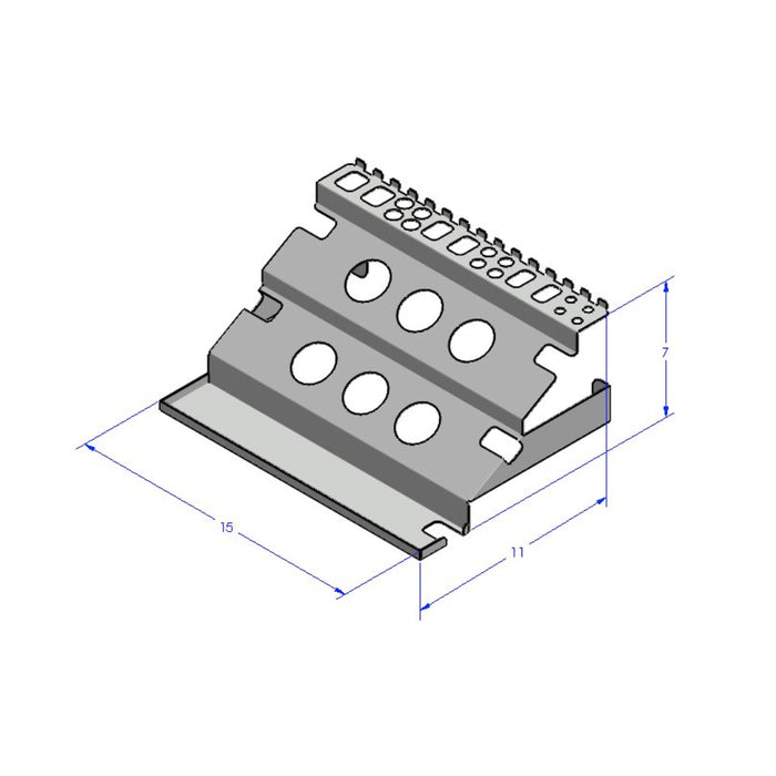 OmniWall Socket Ratchet & Extension Shelf Kit Specification