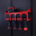 OmniWall Red Multiple Drill/Impact Shelf | CGS-KIT-MDS-BLK | Pegboard Shelves