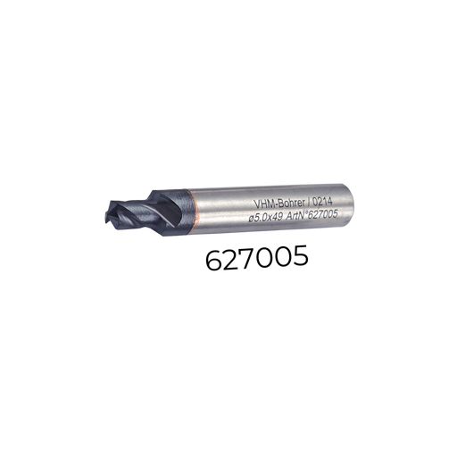 VHM Rivet Drill 3-edged | Ø 5.0x49 mm | 627005