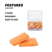 MaxShine Auto Detailing Clay Bar 2-Pack | Paint Prep | Titanium Tools and Equipment