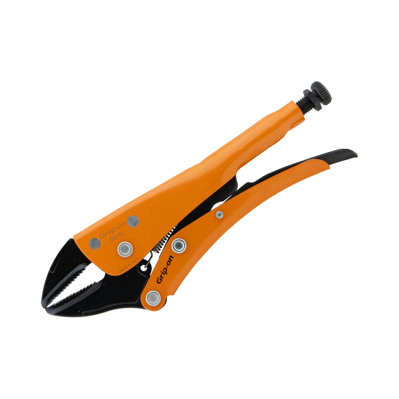 Grip-On Straight Jaw Locking Pliers | Gray Tools Professional