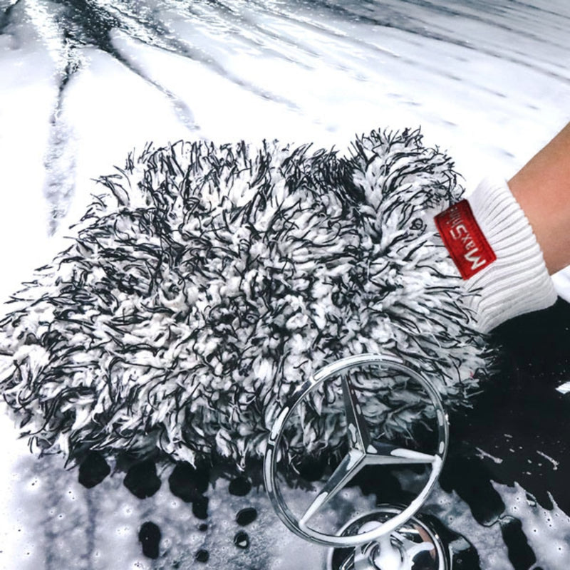 MaxShine Car Wash Microfiber Mitt | Scratch-Free Wash | Titanium Tools