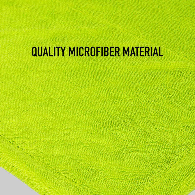 Serviette de séchage pour voiture | Serviette de séchage double boucle torsadée « The Tank » 1600 g/m²