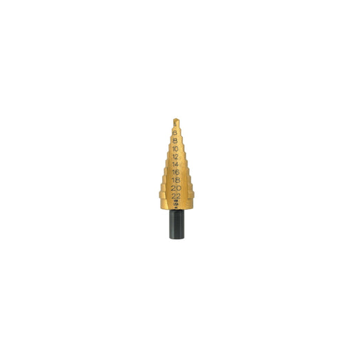 Irwin Unibit Metric Step Drill Bit TiN Coated 4–22 mm | 16104