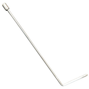 18" 75° Shaved Round Tip Rod with 5.5" Flag
