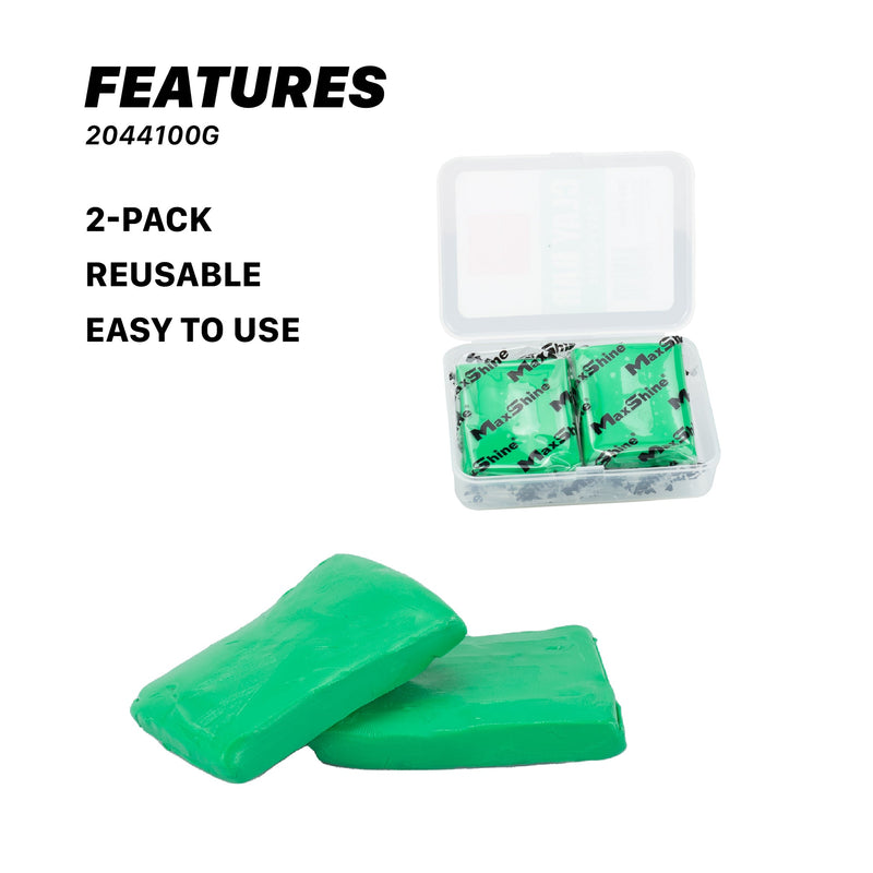 MaxShine Auto Detailing Clay Bar 2-Pack | Paint Prep | Titanium Tools