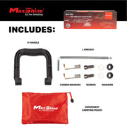 M15 Pro Shroud Car Polisher Buffer Delivery Contents