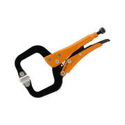 Grip-On® Self-Adjusting Locking C-Clamp with Swivel Pads, 178 mm (6") | 224-06