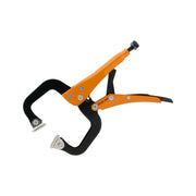 Grip-On® Self-Adjusting Locking C-Clamp with Swivel Pads, 178 mm (6") | 224-06