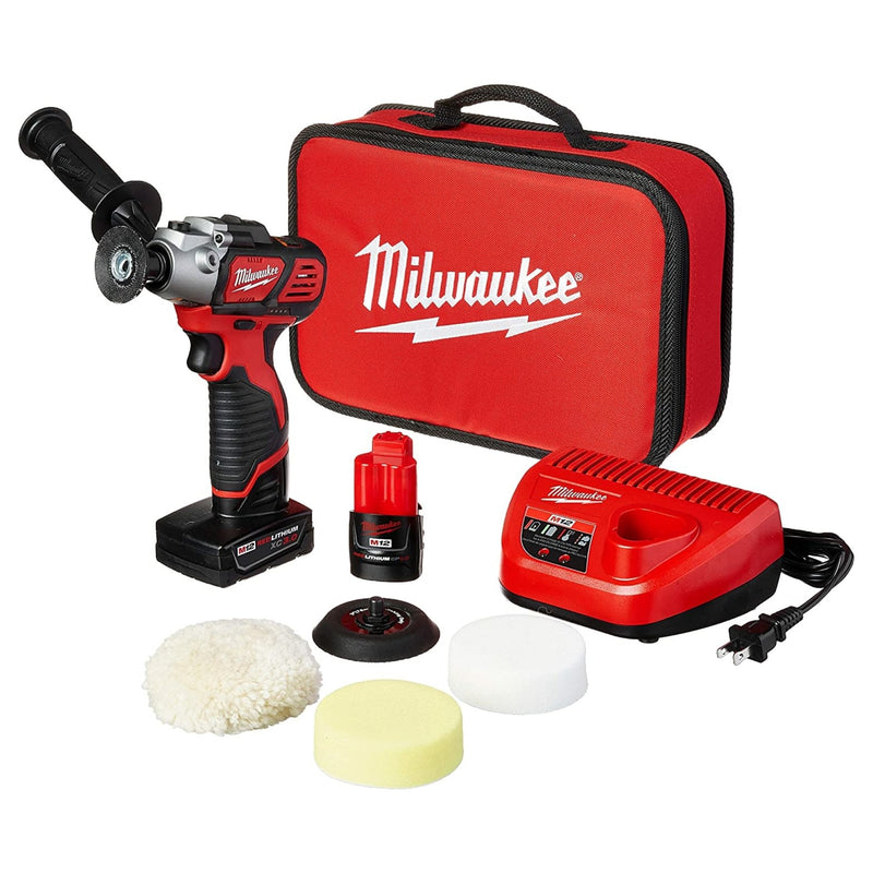 Milwaukee M12 Variable Speed Polisher Sander Kit | 2438-22X | Milwaukee Tool