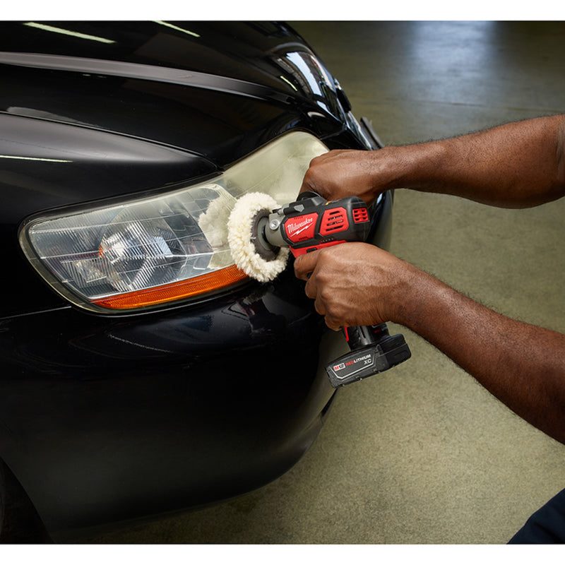 Milwaukee M12 Variable Speed Polisher Sander Kit in Action