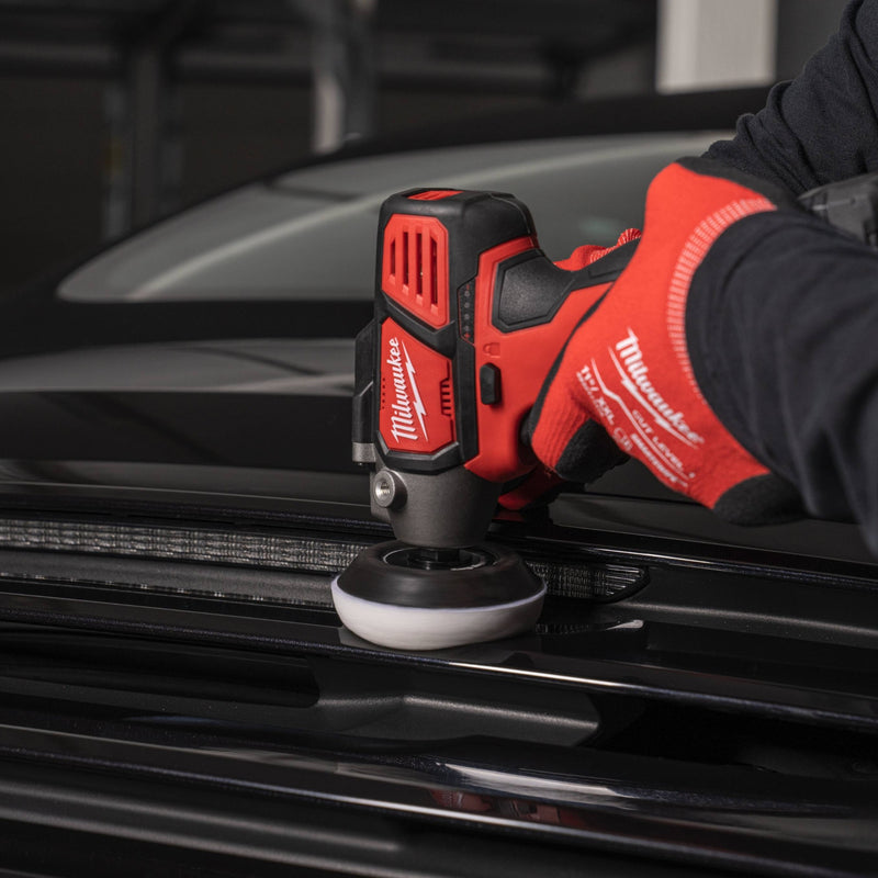 Milwaukee M12 Variable Speed Polisher Sander Kit in Action