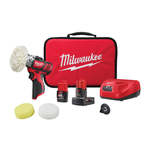 Milwaukee M12 Variable Speed Polisher Sander Kit | 2438-22X | Milwaukee Tool