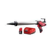 Milwaukee M12™ 20oz. Aluminum Barrel Sausage Style Caulk and Adhesive Gun Kit | 2442-21