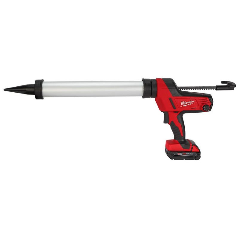 Milwaukee M18 Cordless 20 oz Caulk & Adhesive Gun Kit – Cordless Applicator | Titanium Tools and Equipment