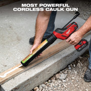 Milwaukee M18 Cordless 20 oz Caulk & Adhesive Gun Kit – Cordless Applicator | Titanium Tools and Equipment