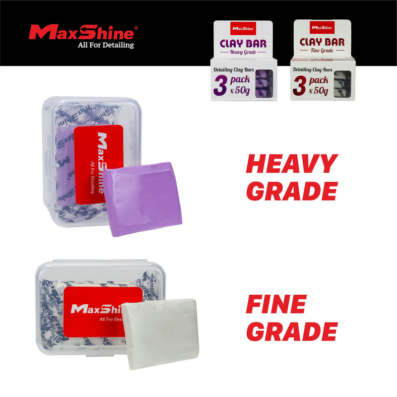 2041150W, 2041150P Detailing Clay Bar - 3 Pack