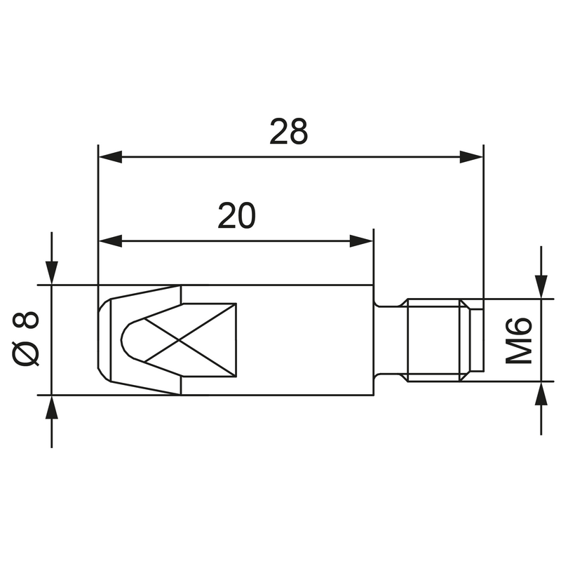 MIG Welding Contact Tips for Aluminum Ø 1.0mm Dimensions