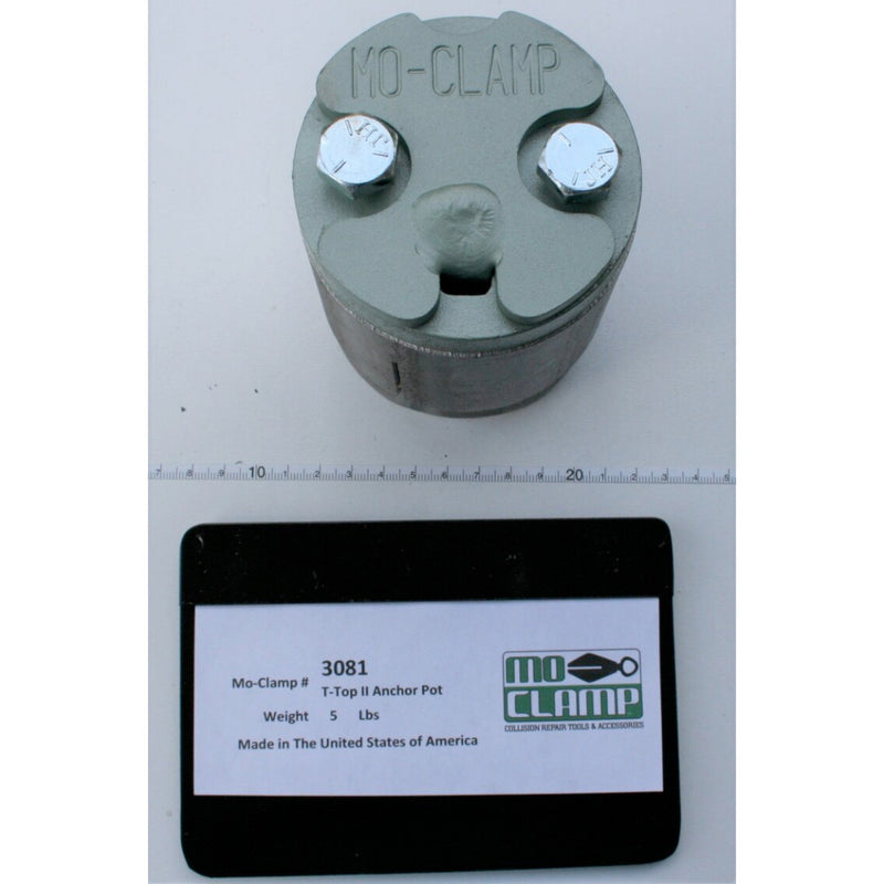 Mo-Clamp 3081 T-Top II Anchor Pot – 10-Ton Flush-Mount Floor Anchor