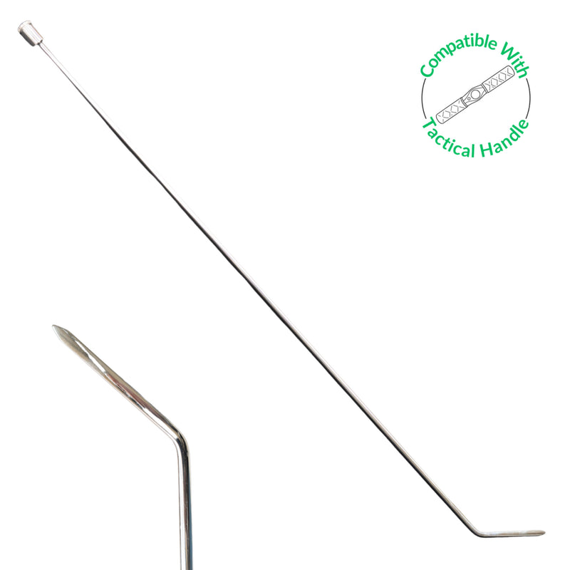KECO GPR+ 36" Shaved 45° Pointed Sharp Tip Rod | 4" Flag