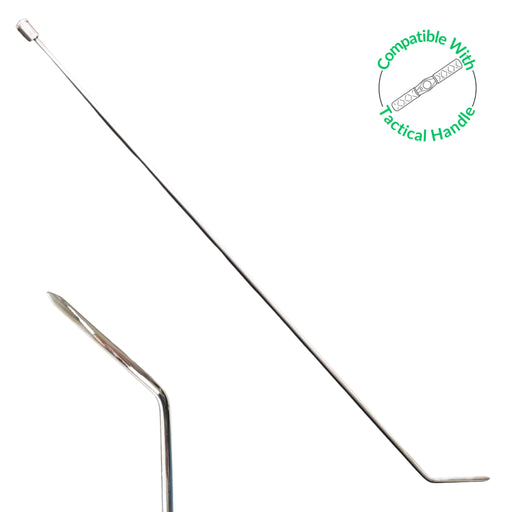KECO GPR+ 36" Shaved 45° Pointed Sharp Tip Rod | 4" Flag