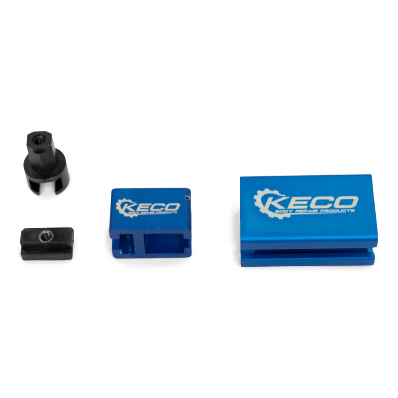 KECO 2.5 Pound Black Steel Slide Hammer with 2 Adapters | 410-6061-S