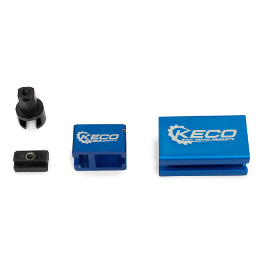 KECO 2.5 Pound Black Steel Slide Hammer with 2 Adapters | 410-6061-S