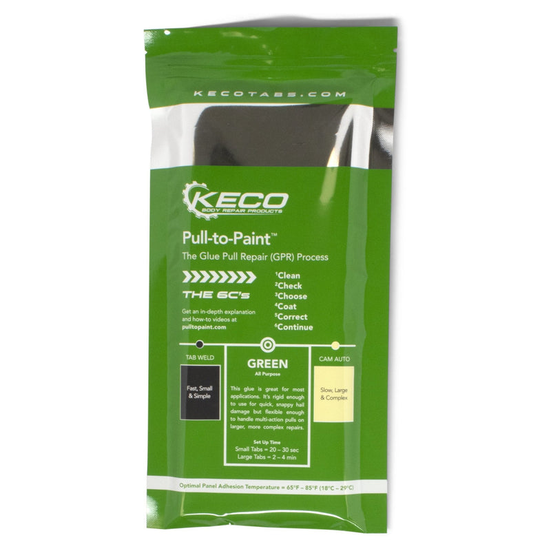 Keco Green Collision GPR Glue Sticks (10 Sticks) | 410-8230-CGG