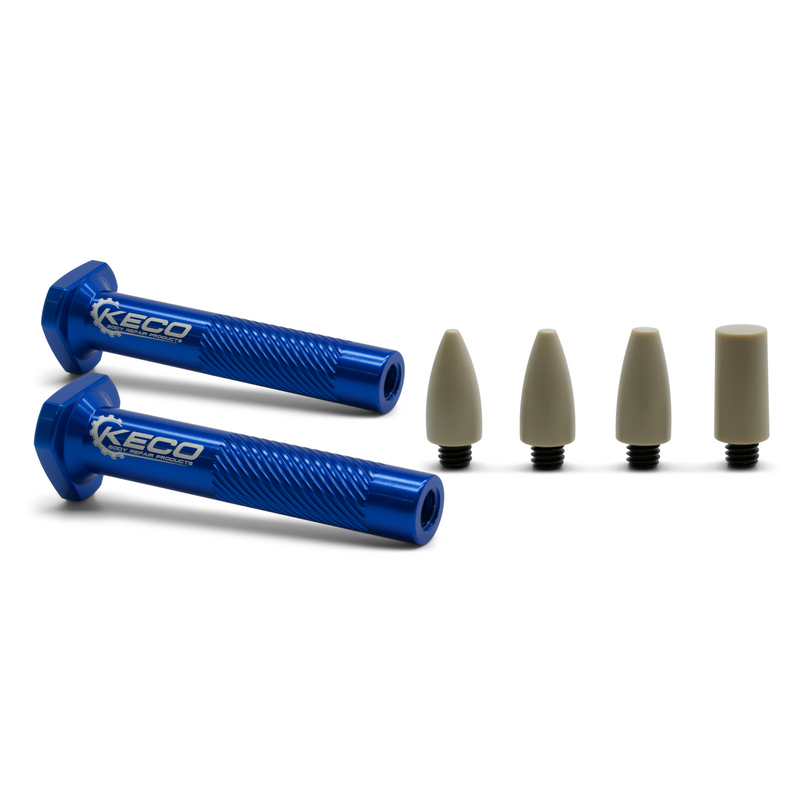 KECO Aluminum 3" Knockdown Strikers with PEEK Tip Assortment | KECO Canada