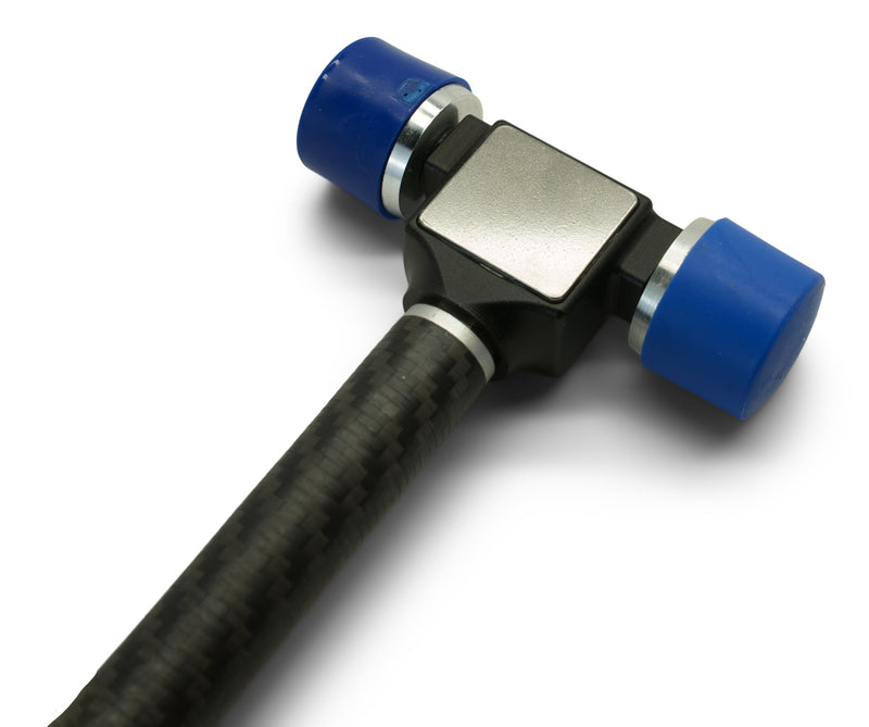 KECO Knockdown Hammer with Aluminum Head, Hard/Soft Tips - 12 Inch Carbon Fiber Handle | KECO Canada