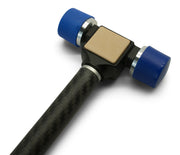 KECO Knockdown Hammer with Aluminum Head, Hard/Soft Tips - 12 Inch Carbon Fiber Handle | KECO Canada