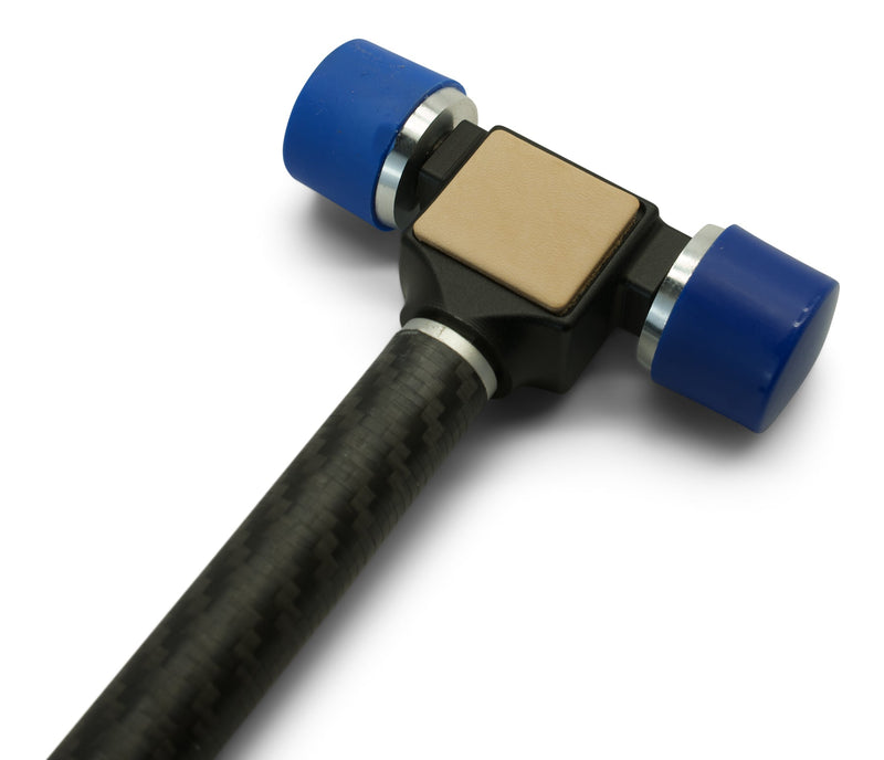 KECO Knockdown Hammer with Aluminum Head, Hard/Soft Tips - 12 Inch Carbon Fiber Handle | KECO Canada
