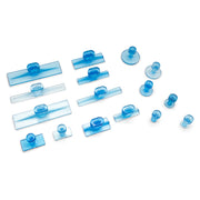 KECO Black Ice Smooth Glue Tabs Variety Pack | 16-Piece PDR Kit