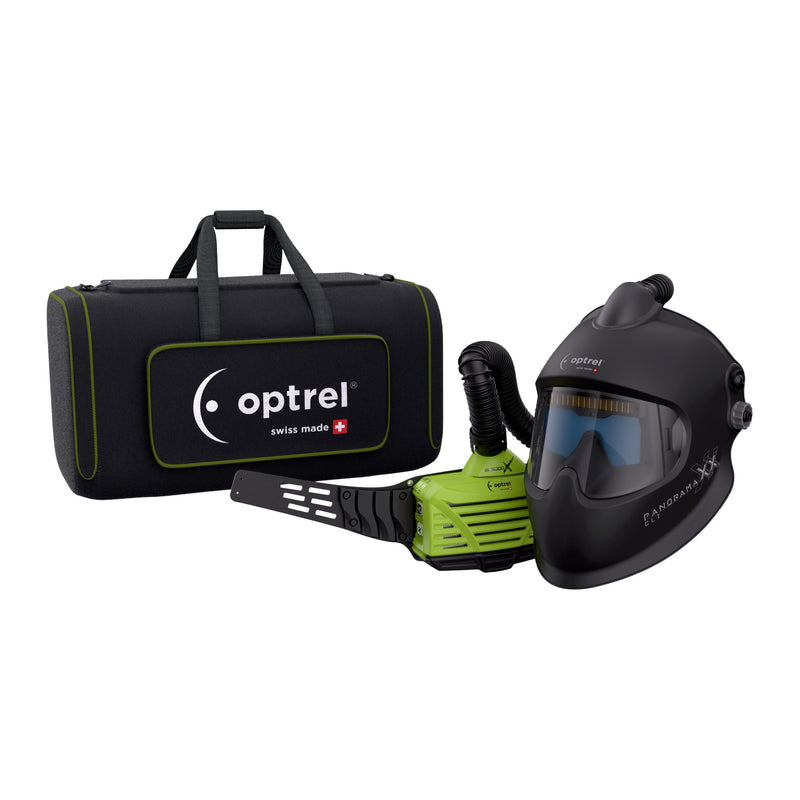 Optrel Panoramaxx CLT Black PAPR Welding Helmet & e3000X ATEX