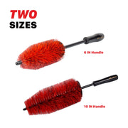 Maxshine Wheel & Rim Brush Set 2‑Pack – Car Wheel Cleaning Brush Tool