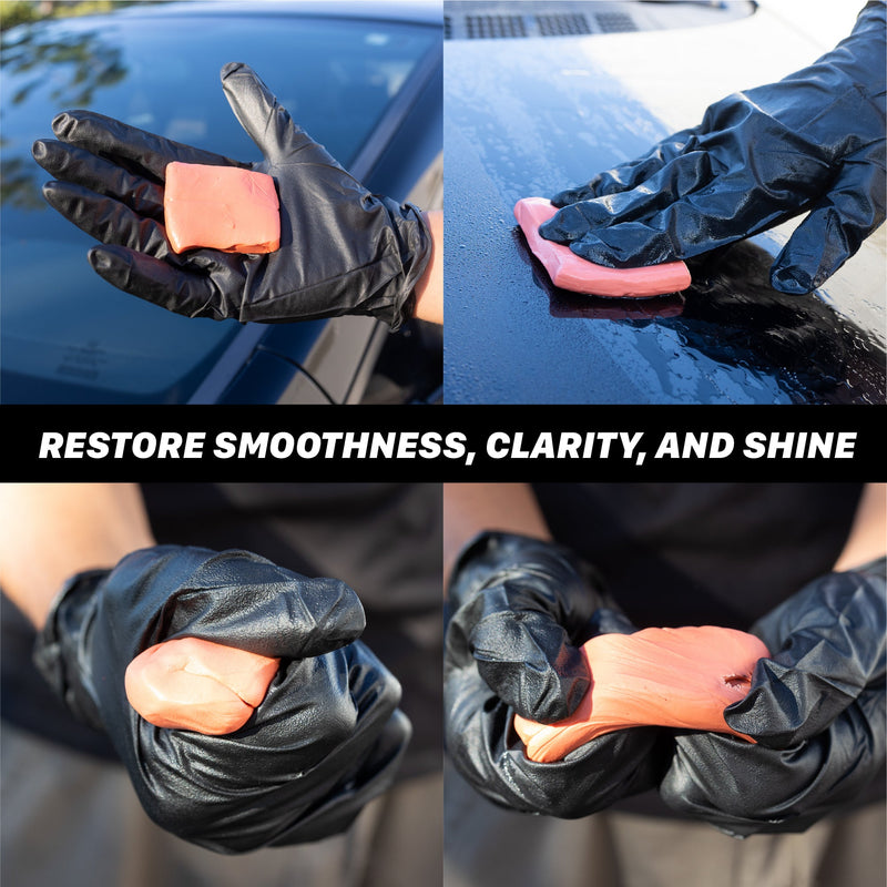 MaxShine Auto Detailing Clay Bar 2-Pack | Paint Prep | Titanium Tools and Equipment