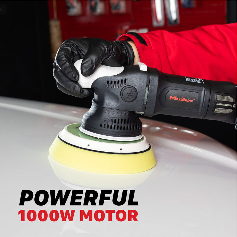 MaxShine M21 Pro Random Orbital Polisher - Powerful 1000W Motor
