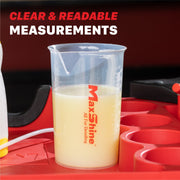 MaxShine Chemical Measuring Cups | 100ml & 1000ml | Titanium Tools and Equipment