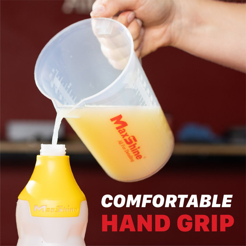 MaxShine Chemical Measuring Cups | 100ml & 1000ml | Titanium Tools and Equipment