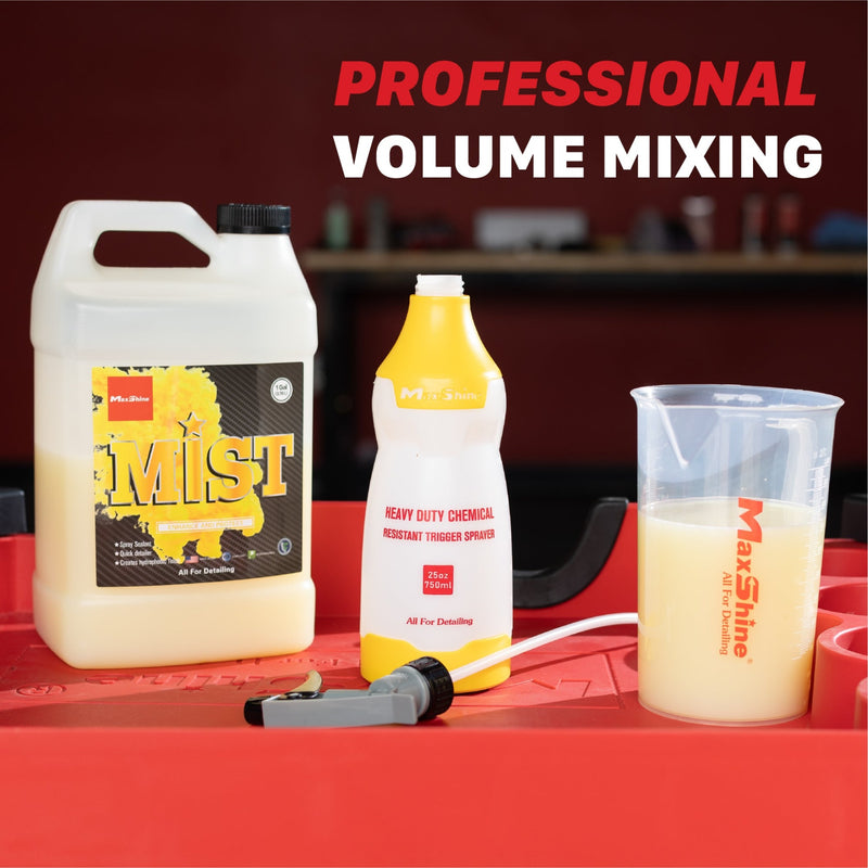 MaxShine Chemical Measuring Cups | 100ml & 1000ml | Titanium Tools and Equipment
