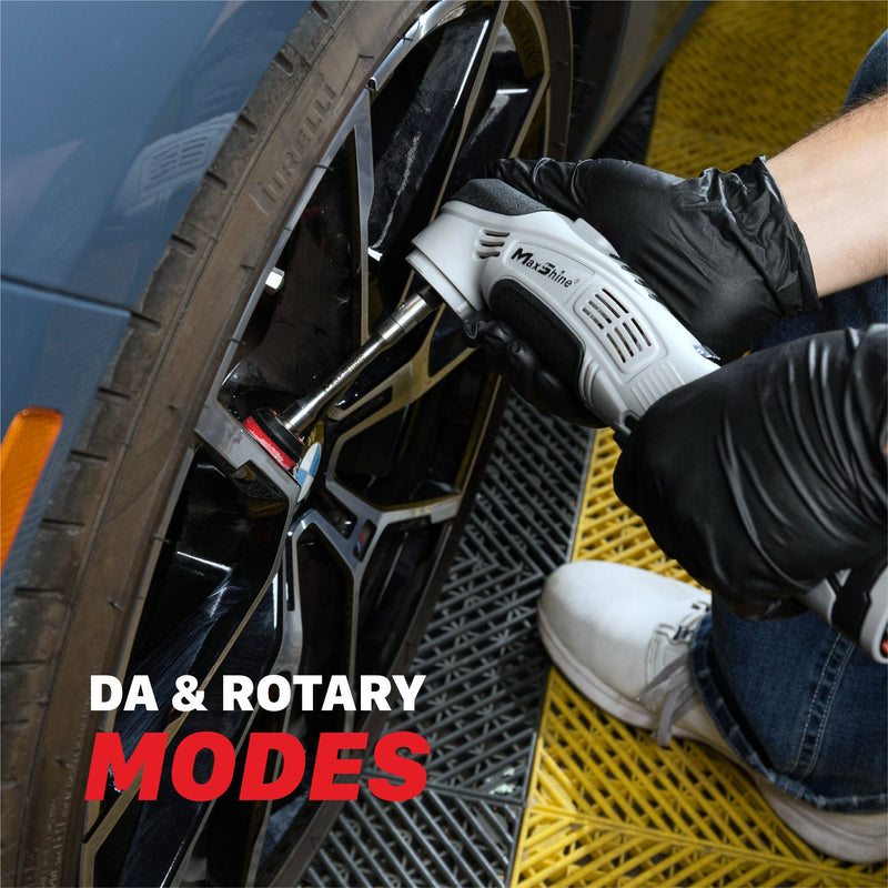 MaxShine Mini Cordless Dual Action Polisher M0312 V2 DA & Rotary Modes