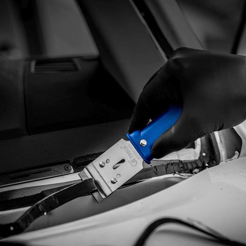 GT Tools Single Edge Razor Scraper (AGPWS) | Auto Glass Pinchweld Tool