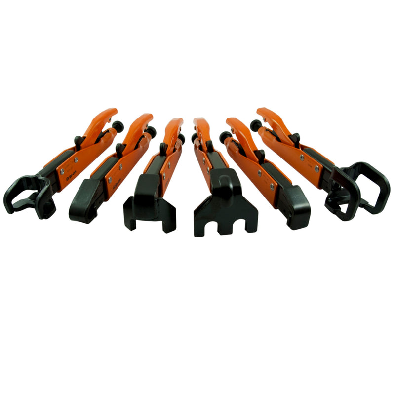 Grip-on 6 Piece Axial Grip Locking Pliers Set – Professional Welding & Metalwork