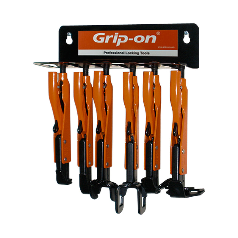 Grip-on 6 Piece Axial Grip Locking Pliers Set – Professional Welding & Metalwork