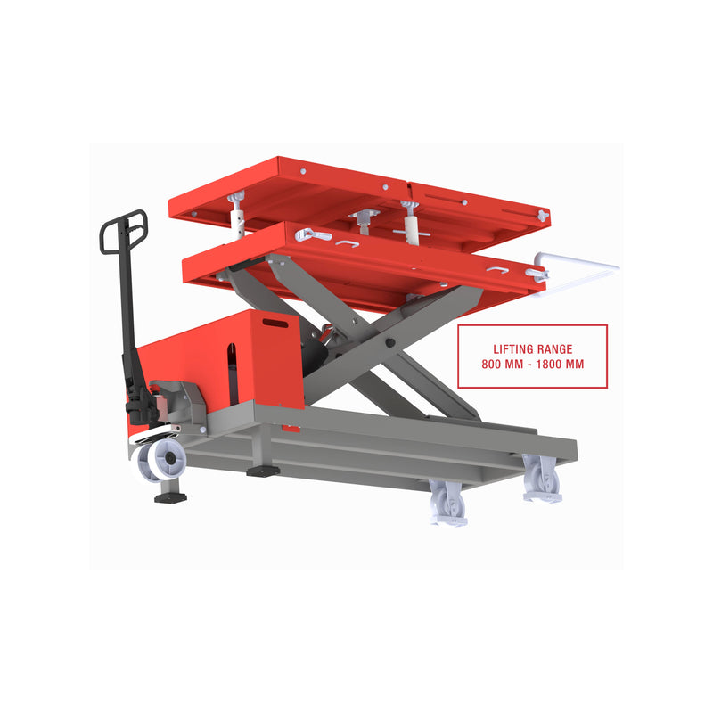 Celette BATPRO EV Battery Lift — Portable X-Lift Table