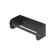 OminWall Black Magnetic Paper Towel Holder | CGS-003-04-BLK | Pegboard Paper Towel Holder