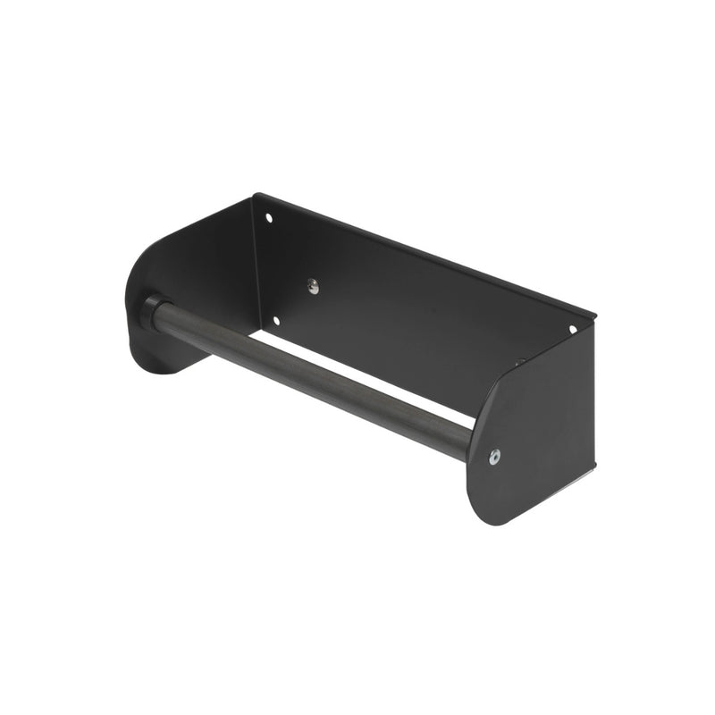 OminWall Black Magnetic Paper Towel Holder | CGS-003-04-BLK | Pegboard Paper Towel Holder